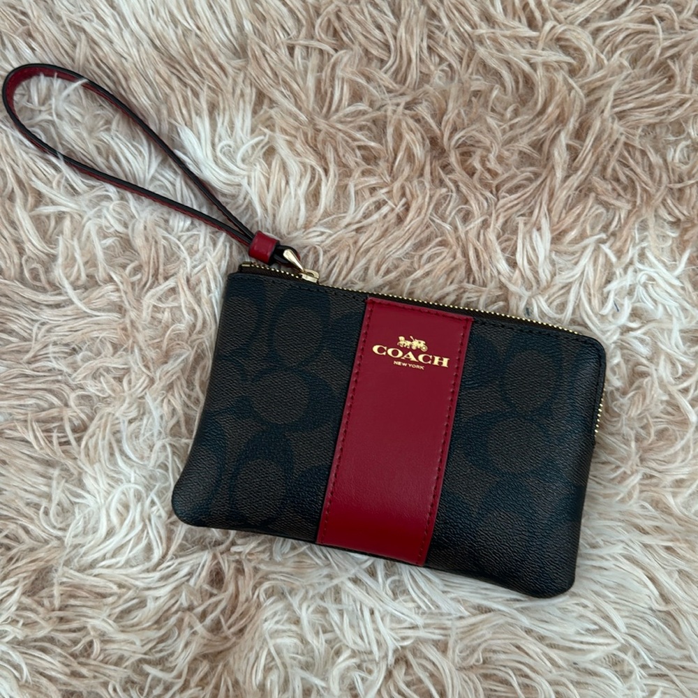 Coach wristlet, never used!